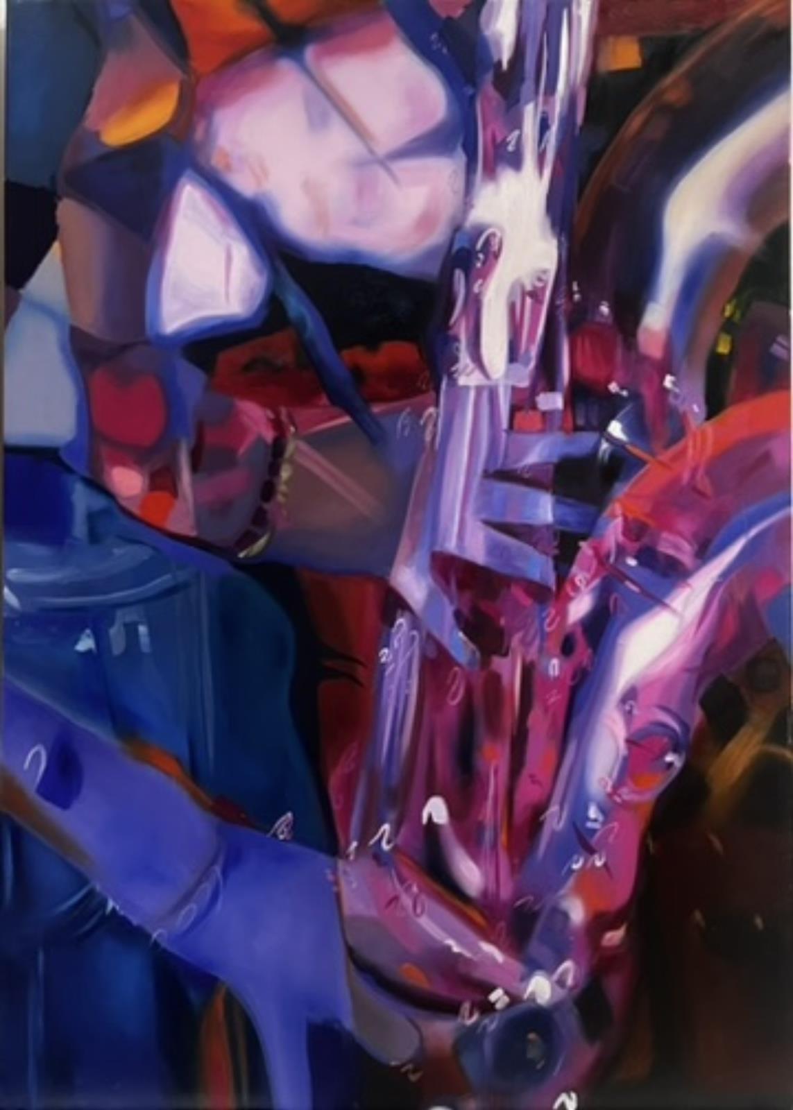 Saxophone in Purple Haze
